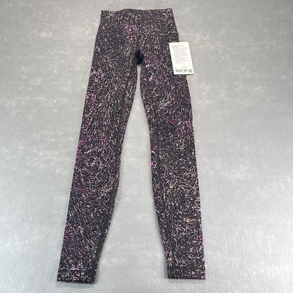 Lululemon Legging 2 Womens Topography Multi Wunder Train High-Rise 28” Legging - Picture 1 of 11